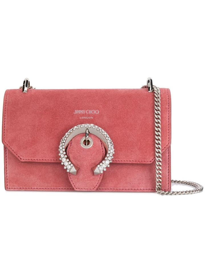 Jimmy Choo Paris Crossbody Bag - Pink