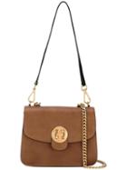 Chloé Mily Shoulder Bag, Women's, Brown, Leather