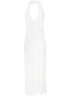 Haider Ackermann Full Length Dress - White