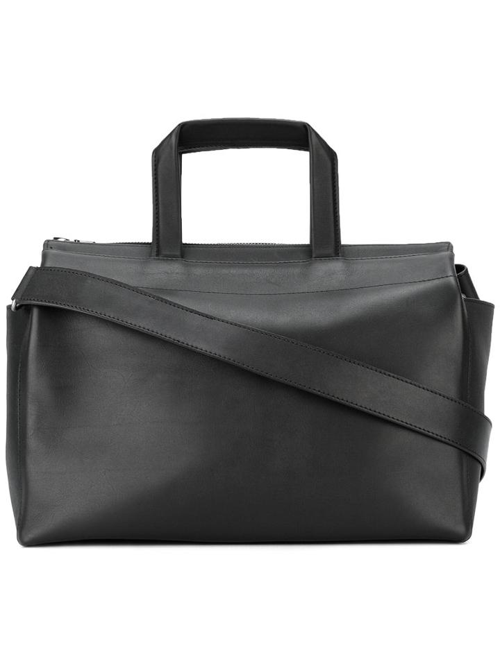 Isaac Reina - Top Zip Tote - Women - Calf Leather - One Size, Black, Calf Leather