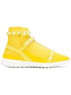 Valentino Valentino Garavani Free Rockstud Bodytech Sneakers - Yellow