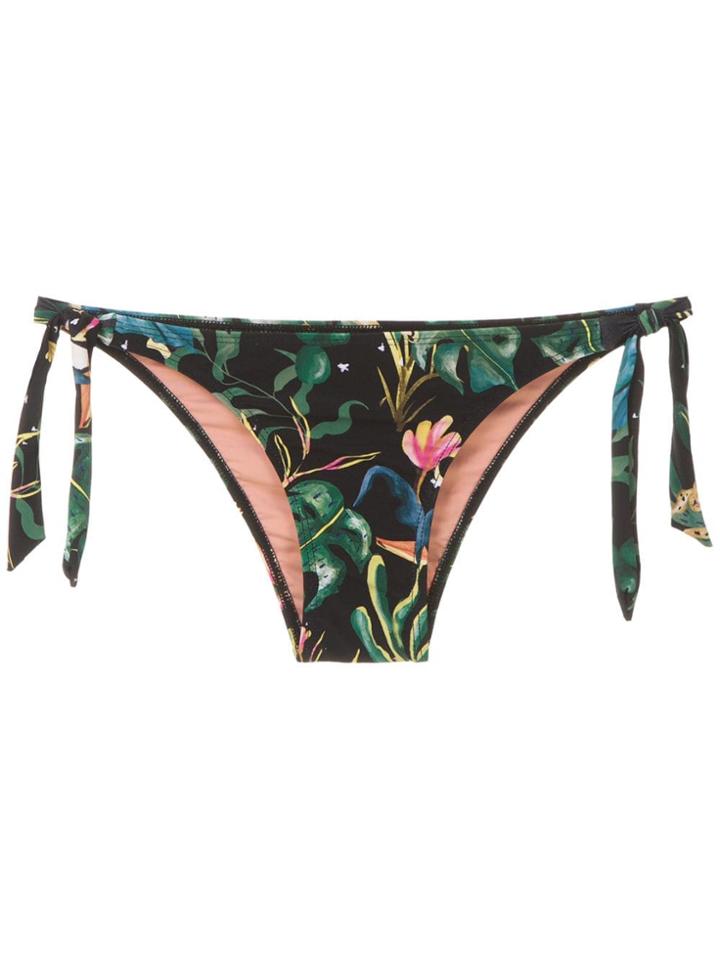 Lygia & Nanny Bali Printed Bikini Bottom - Black