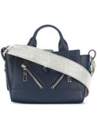 Kenzo 'kalifornia' Shoulder Bag, Women's, Blue, Calf Leather