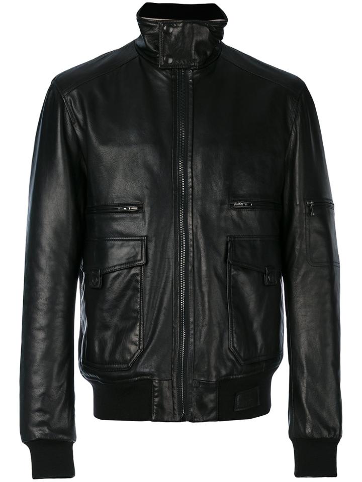 Lanvin Standing Collar Biker Jacket - Unavailable