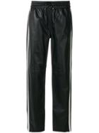 Federica Tosi Side Stripe Detail Trousers - Black