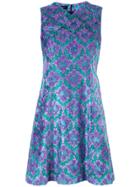 G.v.g.v. Printed Mini Dress - Pink & Purple