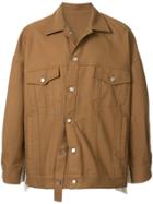 Wooyoungmi Buttoned Trucker Jacket - Brown