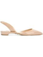 Paul Andrew Slingback Pointed Toe Sandals - Nude & Neutrals