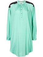 A.f.vandevorst Oversized Mandarin Collar Shirt - Green