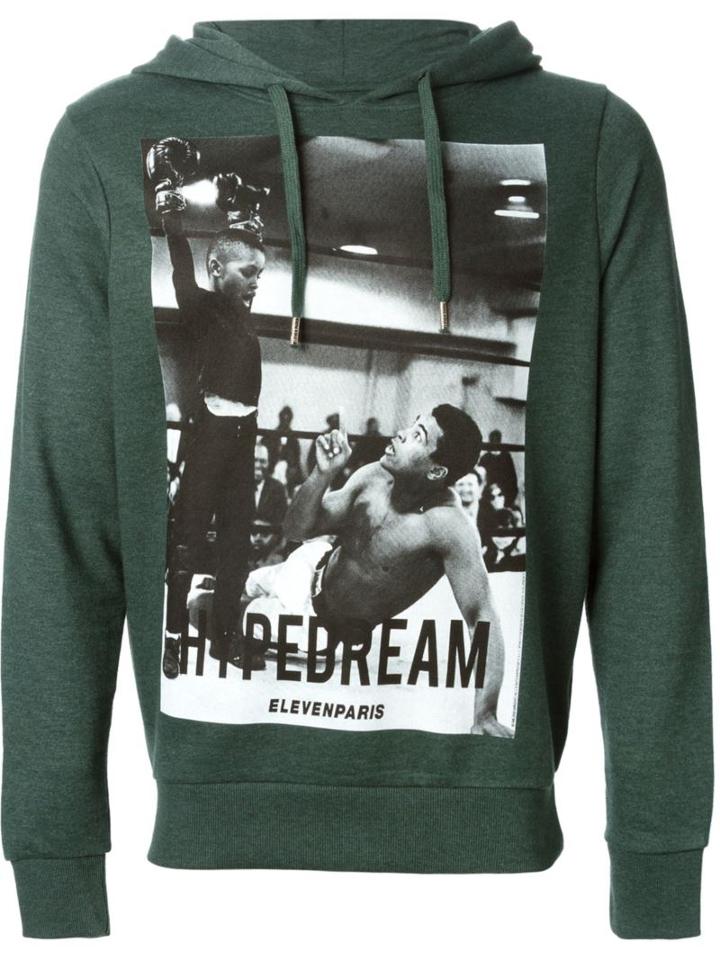 Eleven Paris Photographic Print Hoodie