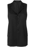 Y's Tailored Waistcoat - Black