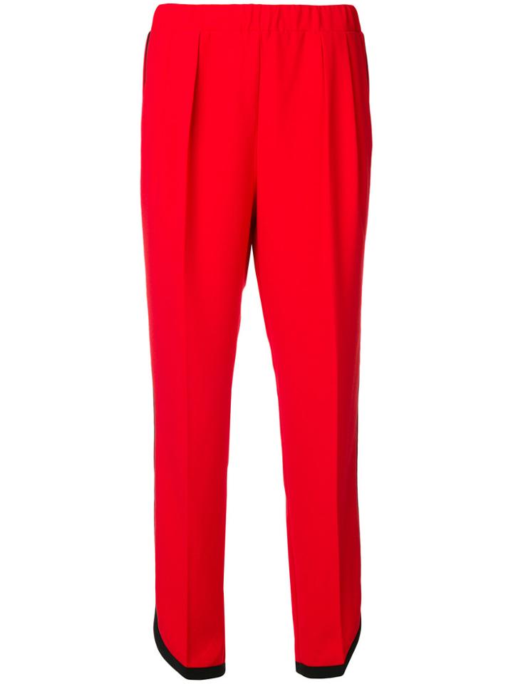 Liu Jo Pop Attitude Slim Trousers - Red