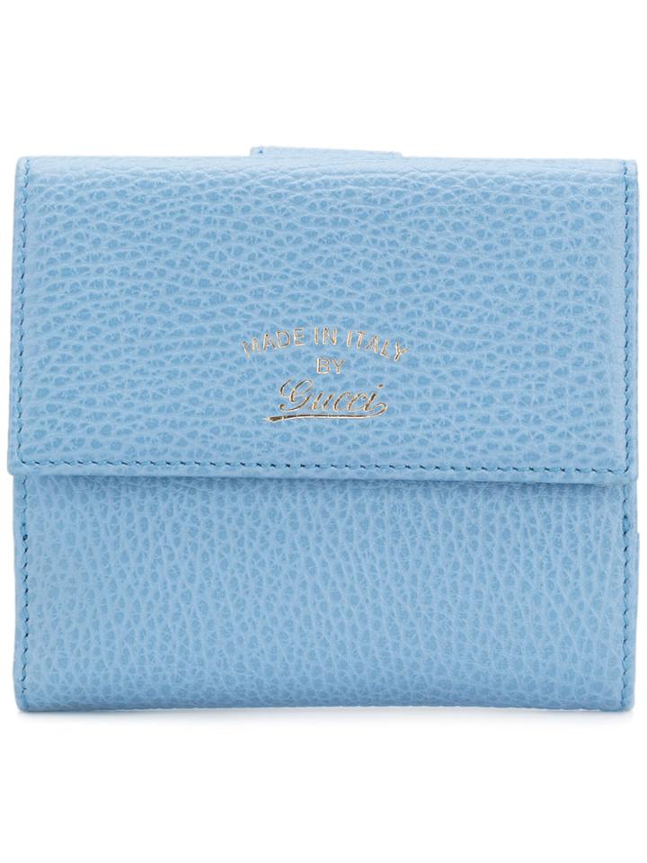 Gucci Classic Wallet - Blue
