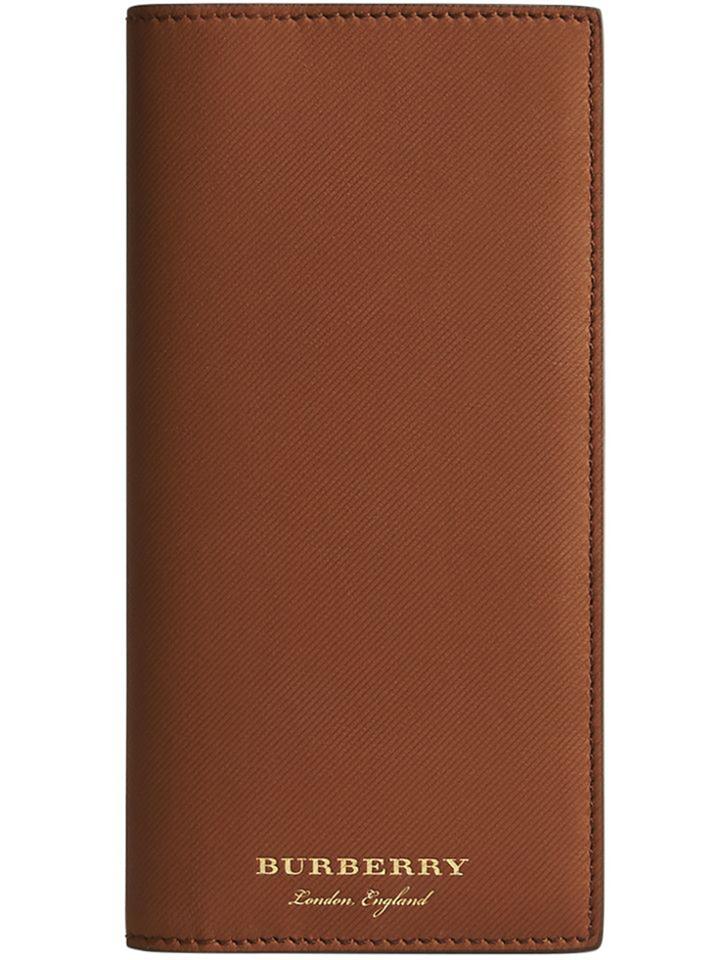 Burberry Trench Leather Continental Wallet - Brown