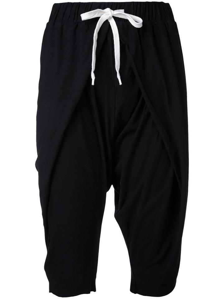 First Aid To The Injured - Calamus Shorts - Women - Cotton - 3, Women's, Black, Cotton