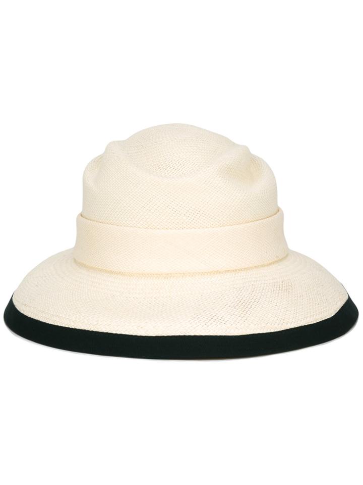 Ibo Maraca Emerald Turtle Hat - Nude & Neutrals