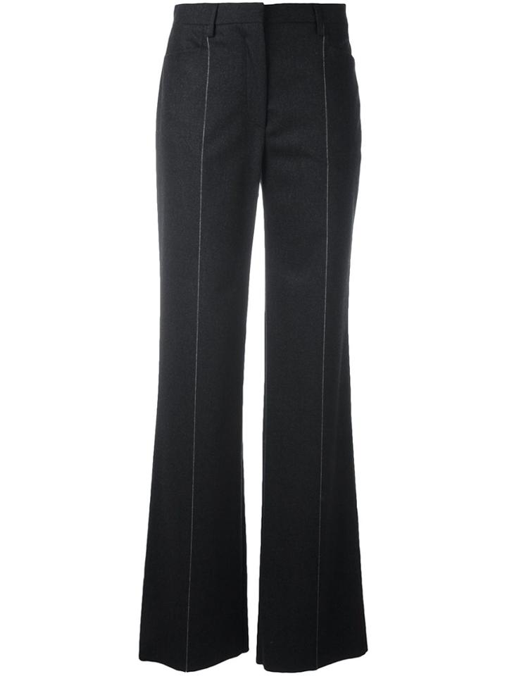 Olympiah Front Tie Straight Trousers - Green