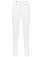 Tufi Duek Straight Fit Trousers - White