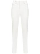 Tufi Duek Straight Fit Trousers - White