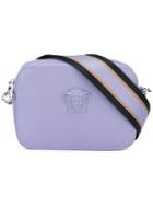 Versace - Palazzo Medusa Shoulder Bag - Women - Leather - One Size, Pink/purple, Leather