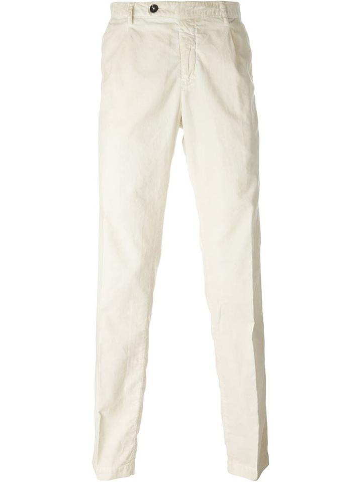 Massimo Alba Chino Trousers, Men's, Size: 48, Nude/neutrals, Cotton
