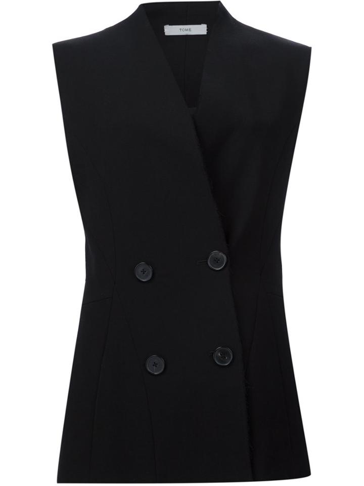 Tome Double Breasted Tailored Waistcoat