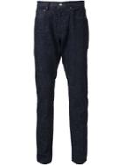 Maison Kitsuné Slim-fit Jeans, Men's, Size: 34, Blue, Cotton