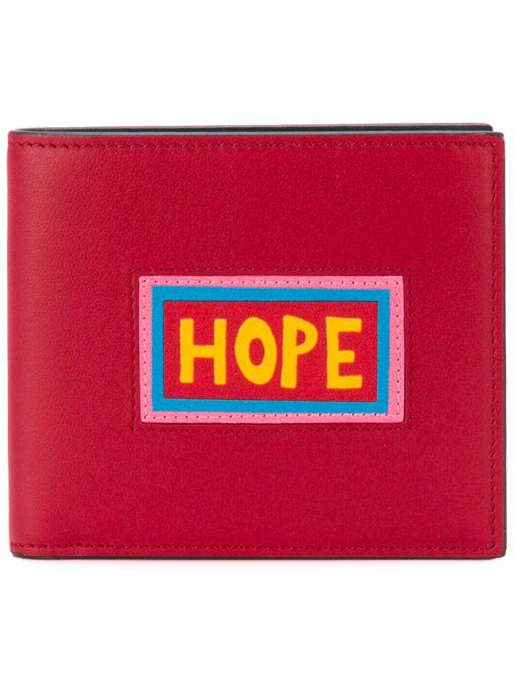 Fendi Hope Billfold Wallet - Red