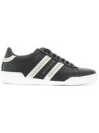 Philipp Plein Side Stripe Sneakers - Black