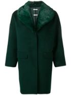 P.a.r.o.s.h. Fur Collar Coat - Green