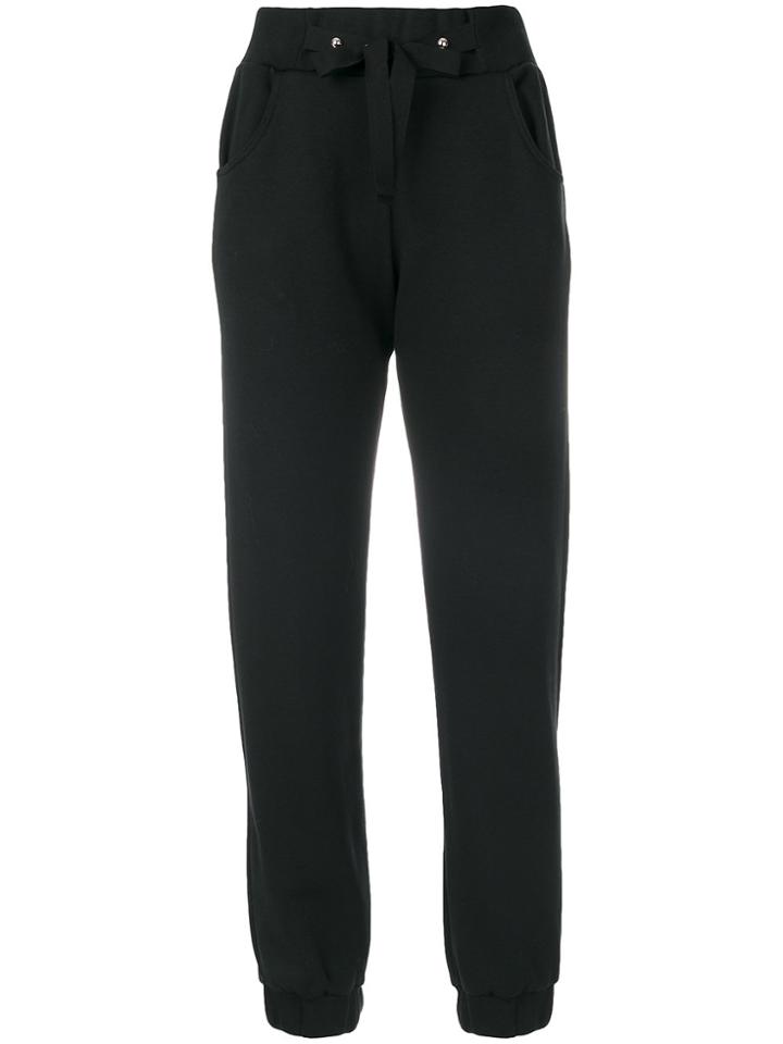 Red Valentino Drawstring Sweatpants - Black