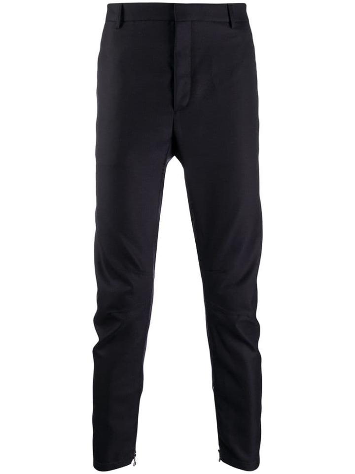 Lanvin Zip Ankles Trousers - Blue