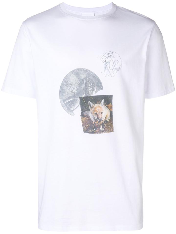 Soulland Patchwork Short-sleeve T-shirt - White