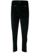 Haider Ackermann Cropped Corduroy Trousers - Black