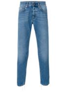 Pence Stonewashed Slim-fit Jeans - Blue