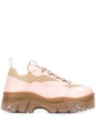 Msgm Tractor Chunky Sneakers - Neutrals