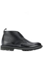 Corneliani Lace-up Ankle Boots - Black