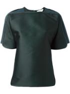 Carven Round Short Sleeves Blouse