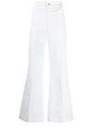 Mrz Flared Trousers - White