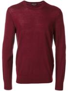 Michael Kors Slim Fit Knitted Jumper - Red