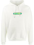 The Silted Company Logo Drawstring Hoodie - White