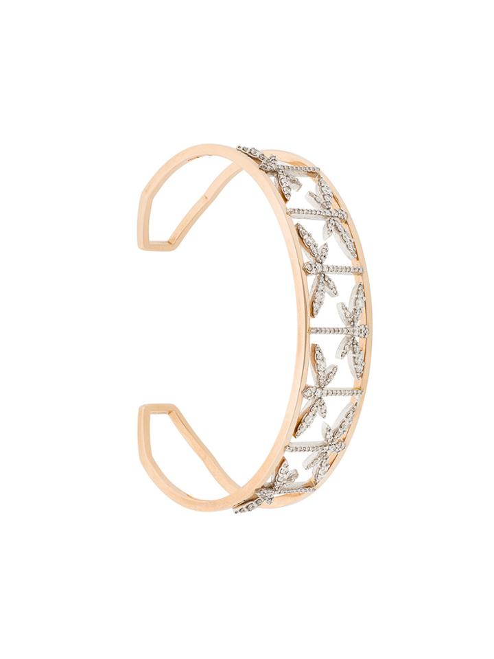 Anapsara Dragonfly Band Bracelet - Metallic