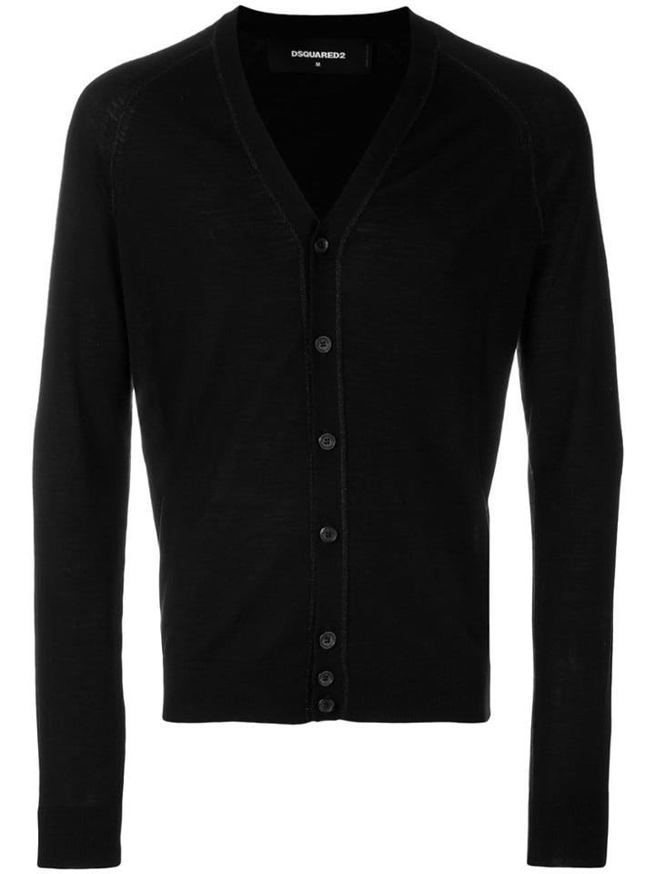 Dsquared2 Buttoned Cardigan - Black