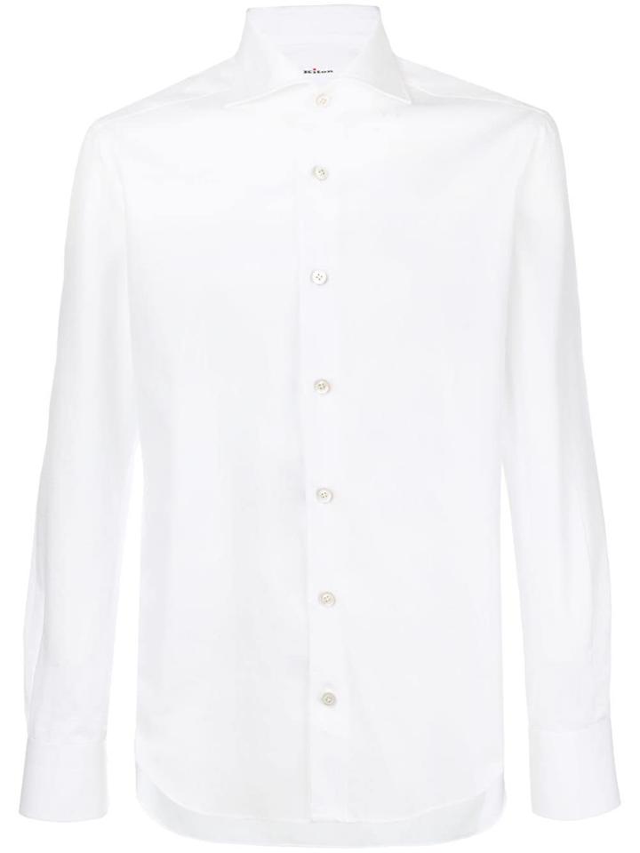 Kiton Button-down Shirt - White