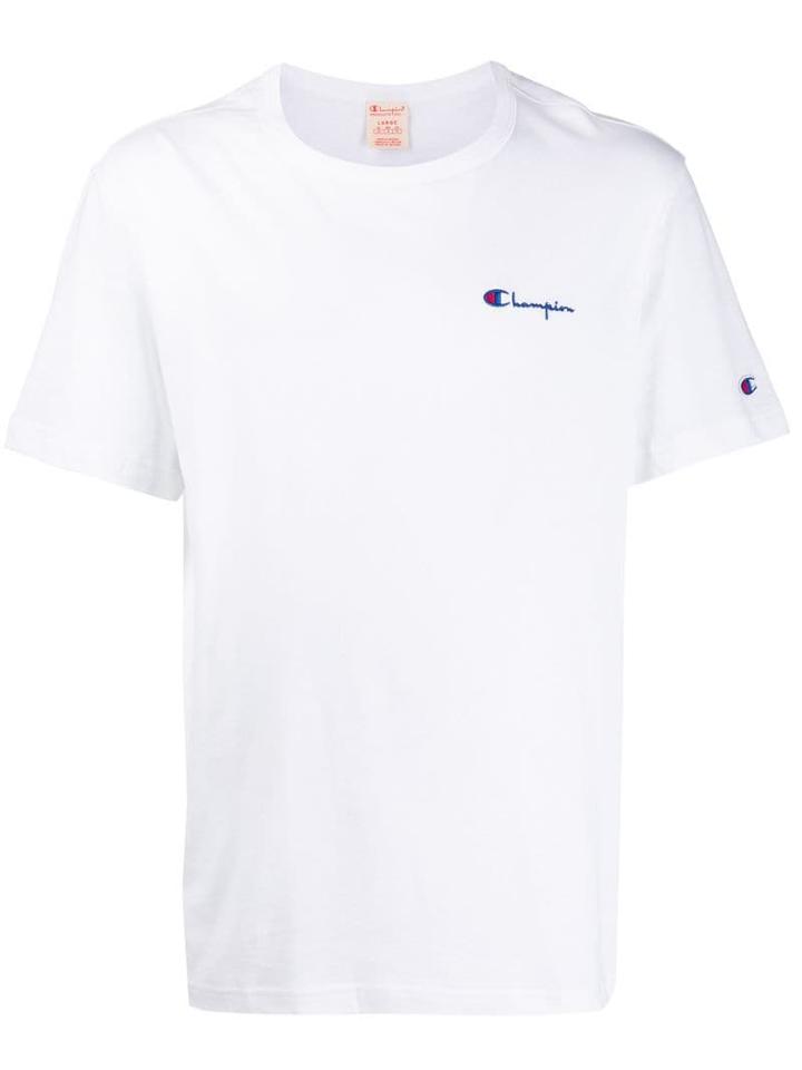 Champion Embroidered Sweatshirt - White