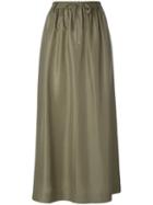 Joseph - Midi Full Skirt - Women - Silk - 40, Green, Silk