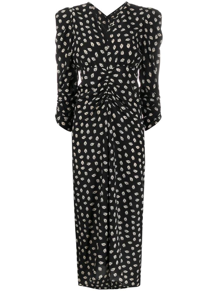 Isabel Marant Asymmetric Hem Albi Dress - Black