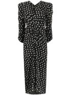 Isabel Marant Asymmetric Hem Albi Dress - Black