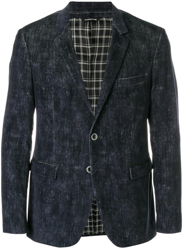 Tonello Faded Look Blazer - Blue