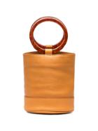Simon Miller Sand Bonsai 20 Leather Bucket Bag - Yellow & Orange